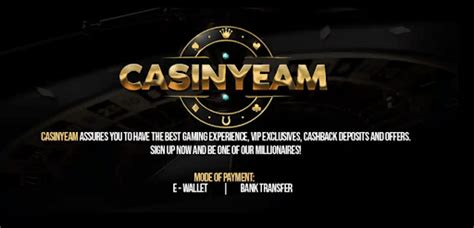 Experience Casinyeam Live Casino .